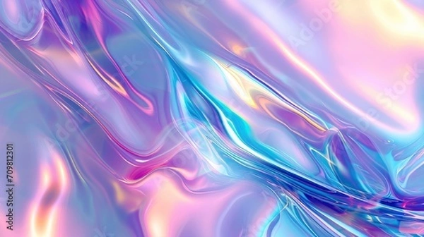 Fototapeta abstract iridescent background