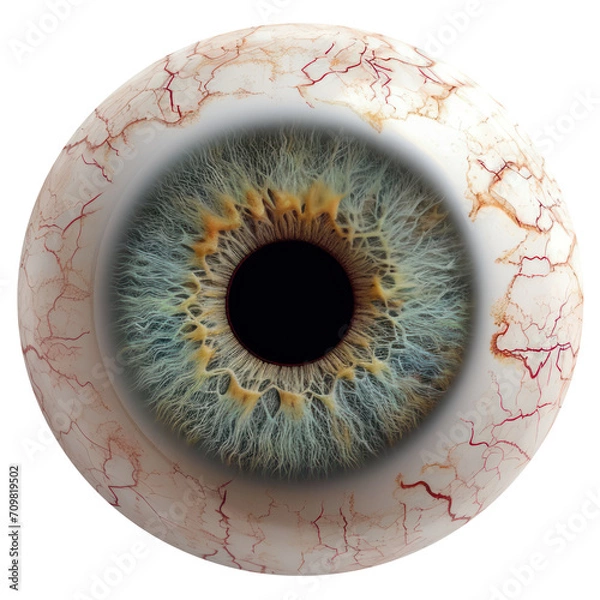 Obraz Eyeball transparent background PNG clipart