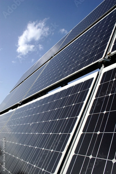 Fototapeta pannelli solari