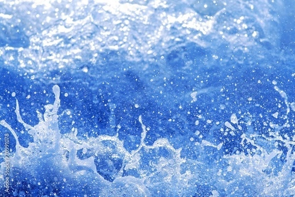 Obraz 波のしぶき