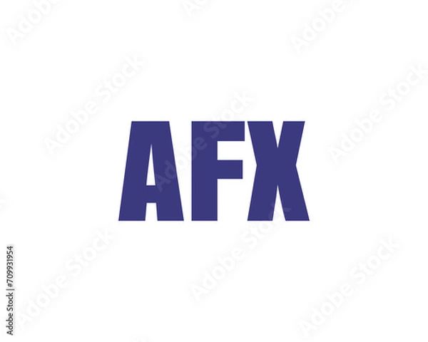 Obraz AFX LOGO DESIGN VECTOR TEMPLATE