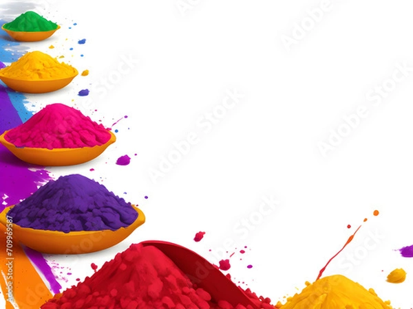 Fototapeta Holi template