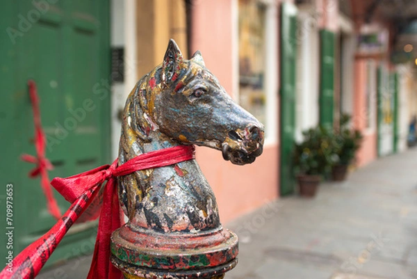 Obraz Iron horse head