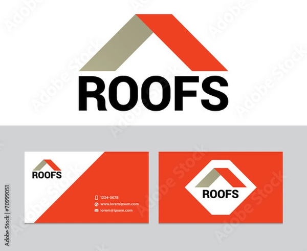 Obraz Roofs logo