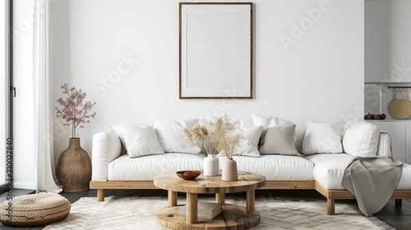 Fototapeta Ethereal Haven, A Tranquil Oasis in the Midst of Serene Symmetry.