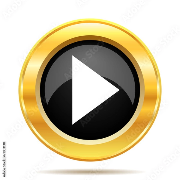 Obraz Play sign icon