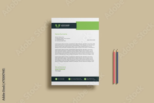 Fototapeta design template