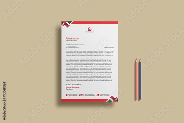 Fototapeta design template