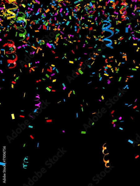 Obraz Colorful confetti