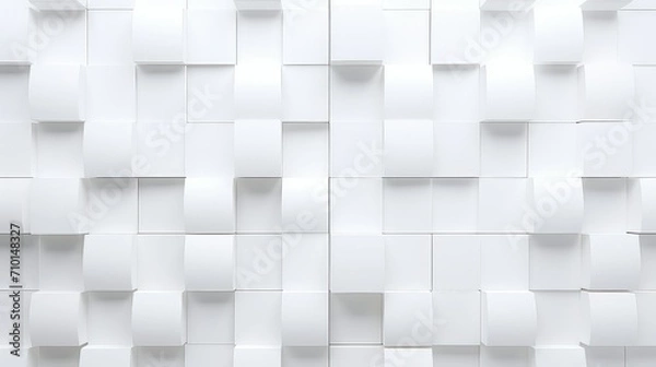 Obraz modern white geometric background illustration abstract simple, stylish minimalistic, contemporary sleek modern white geometric background