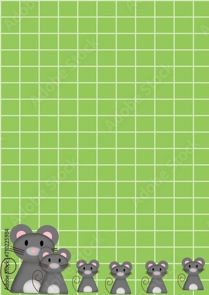 Obraz mouse and cheese