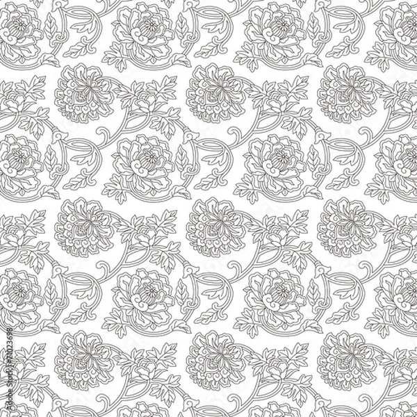 Fototapeta 京文様