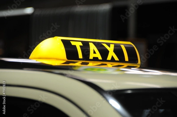 Obraz taxi