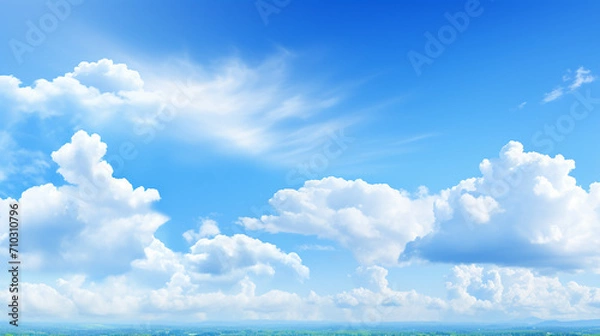 Obraz blue sky natural background