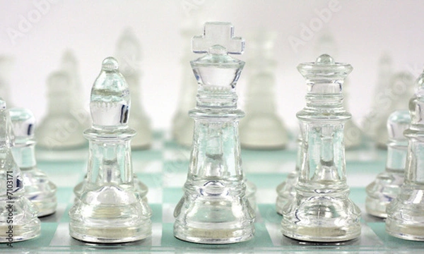 Obraz Glass Chess