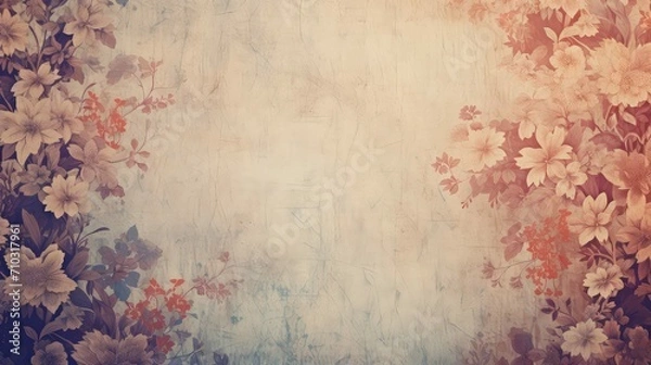 Fototapeta old vintage retro background illustration fashioned nostalgic, timeless throwback, past yesteryear old vintage retro background