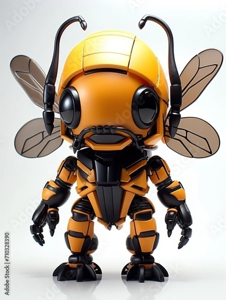 Fototapeta robot cyborg soldier