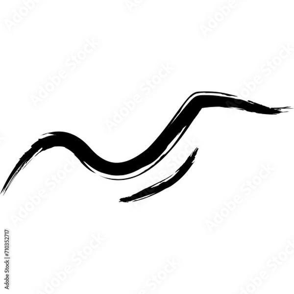 Obraz Brush Doodle Line