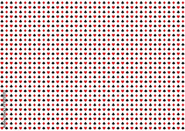 Obraz トランプのイラスト背景素材