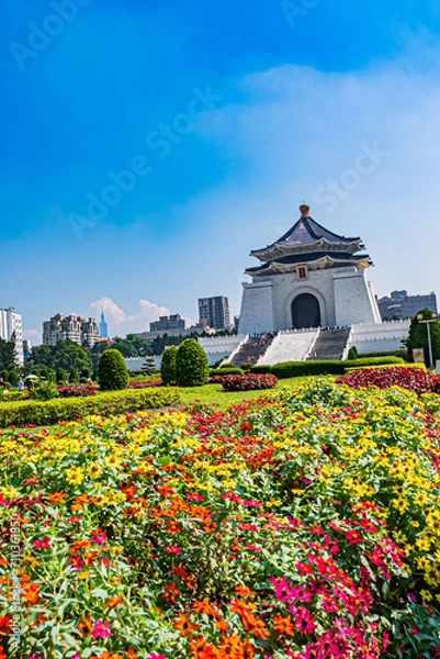 Obraz 台湾　taipei　中正記念堂の風景