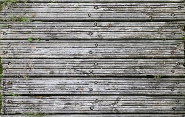 Obraz Wooden jetty texture