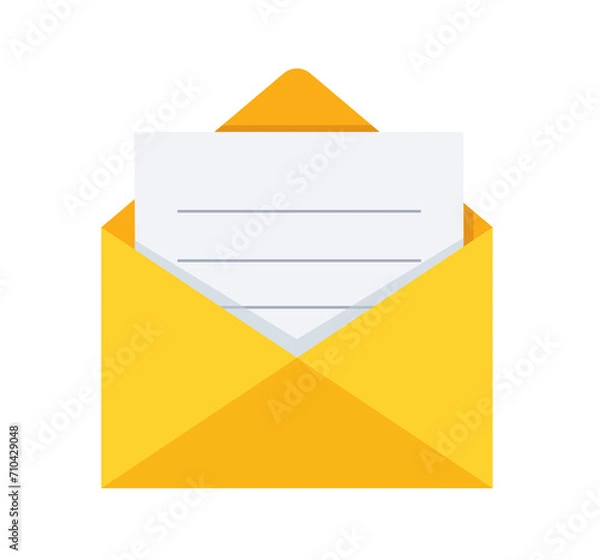 Fototapeta envelope mail message