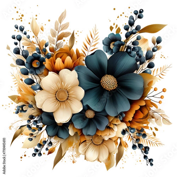 Fototapeta Capturing the Essence of Summer Flowers