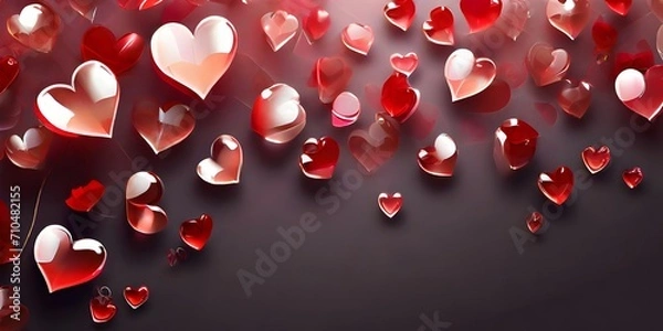 Obraz red christmas balls on snow