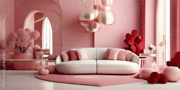 Obraz modern living room