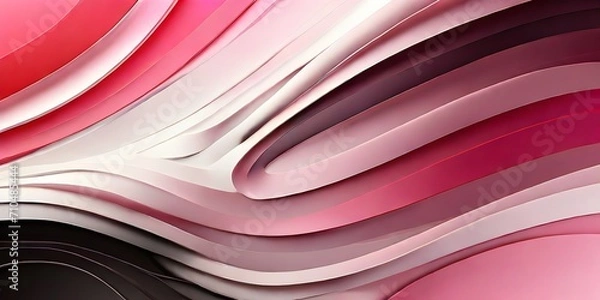 Obraz red and white background