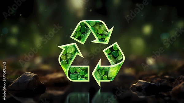 Fototapeta Environmental protection background, world environment day background, protect the environment