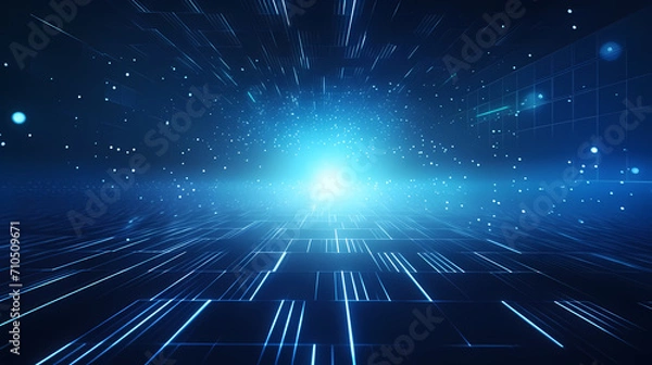 Fototapeta Abstract lines background, digital abstract background