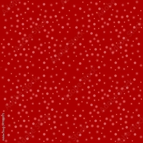 Fototapeta Christmas pattern