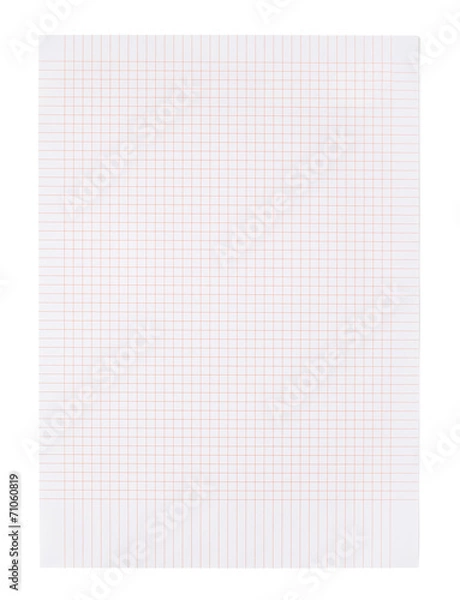 Fototapeta Blank page