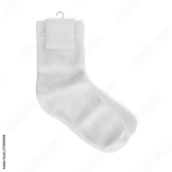 Fototapeta Socks on white background
