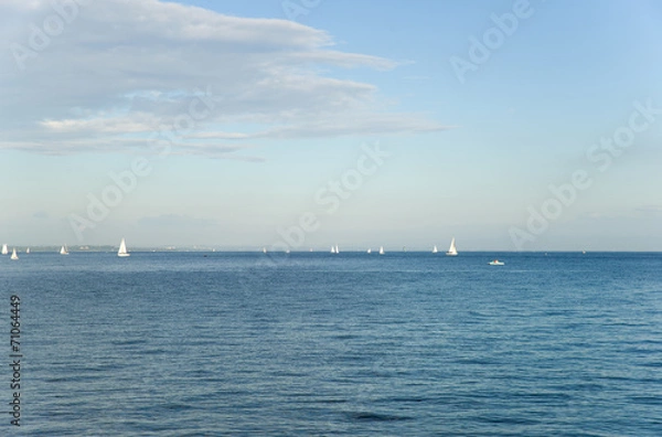Obraz Segelboote am Bodensee