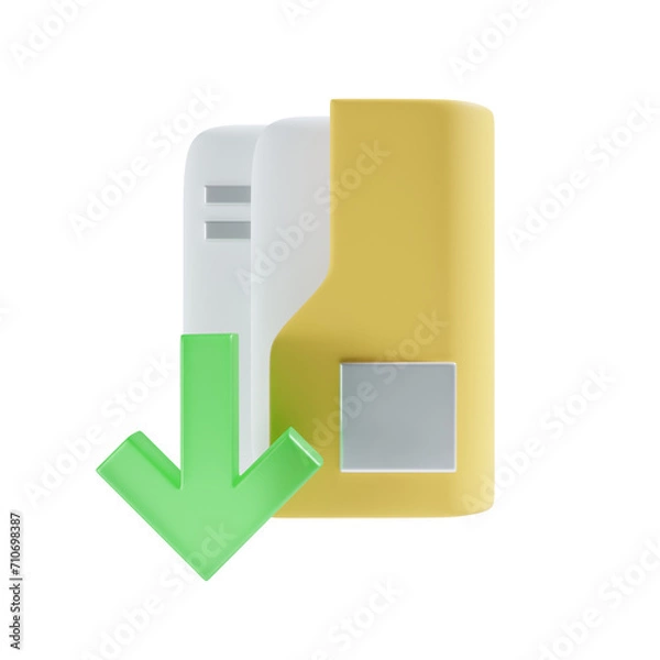 Obraz download folder icon