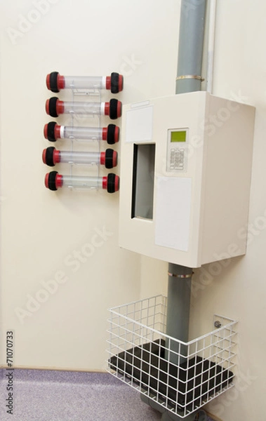 Obraz Tube transport system station