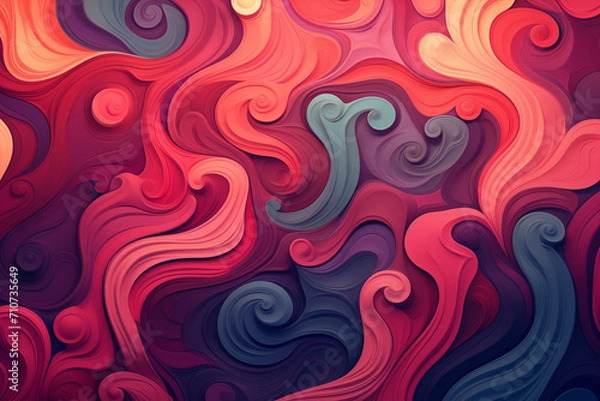 Obraz Abstract background with unique designs