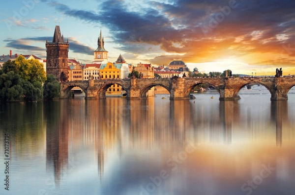 Obraz Praga - Most Karola, Republika Czeska