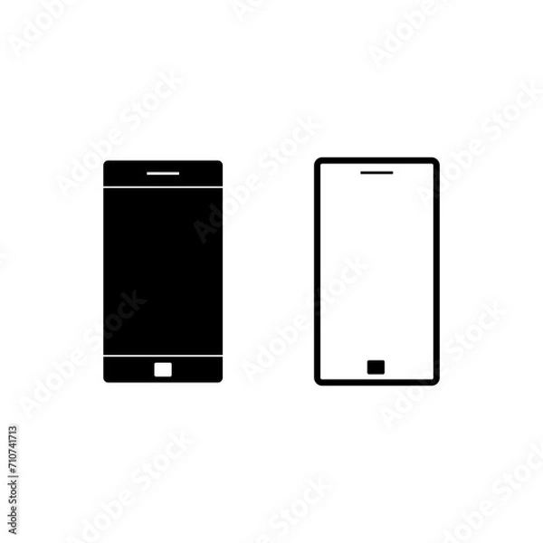 Obraz smartphone icon, vector illustration eps10.