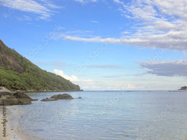 Fototapeta seychelles plage
