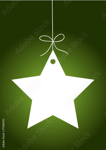 Fototapeta Weihnachtskarte