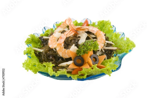 Obraz Seafood salad