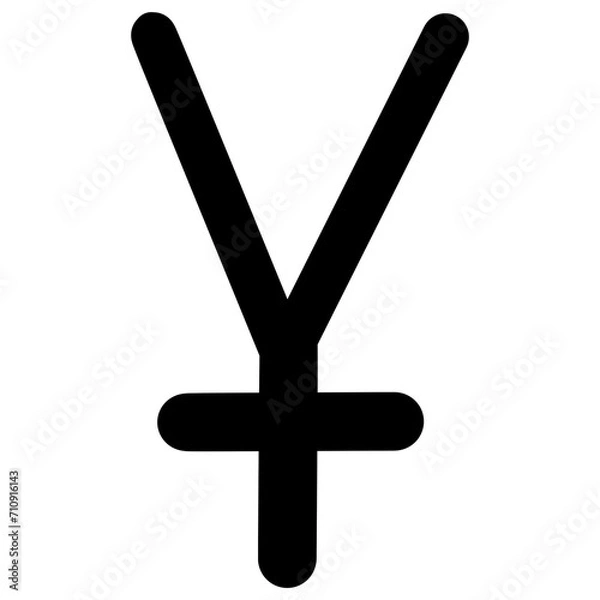 Obraz Yuan icon currency 