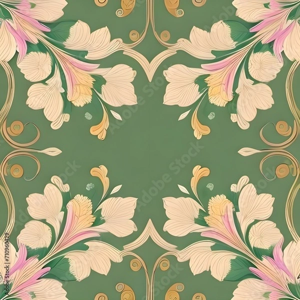 Obraz seamless floral pattern