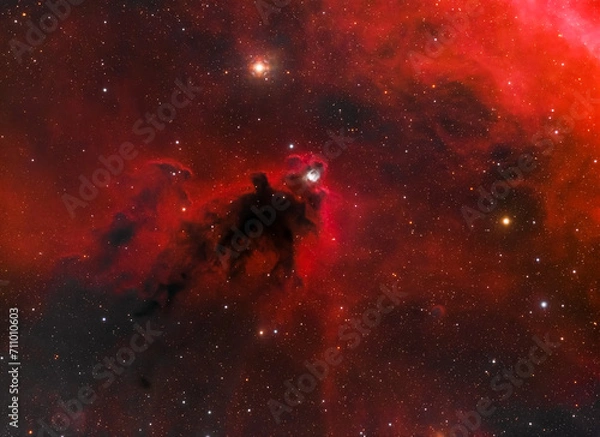 Obraz Boogeyman nebula or called LDN 1622, in the Orion constellation, taken with my telescope.