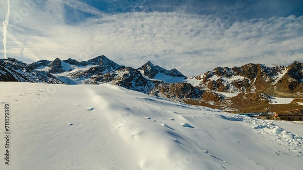 Obraz Mountain snowy landscape