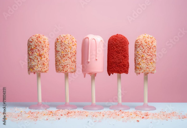 Fototapeta candy ice creams