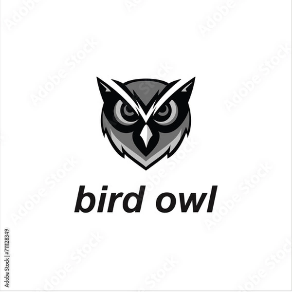 Obraz logo bird owl 